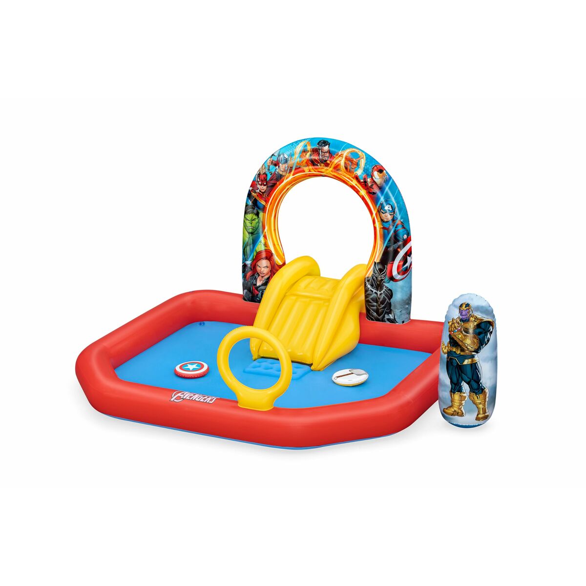 Bestway Inflatable Pool Leksakspark Avengers 211x198x125 cm +2 År Trädgård 98800 finns hos Aktivcamping