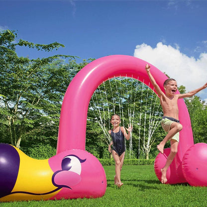 Bestway Jumbo Flamingo Sprinkler 340x110x193 cm +2 Years Garden 52382 finns hos Aktivcamping