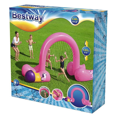 Bestway Jumbo Flamingo Sprinkler 340x110x193 cm +2 Years Garden 52382 finns hos Aktivcamping