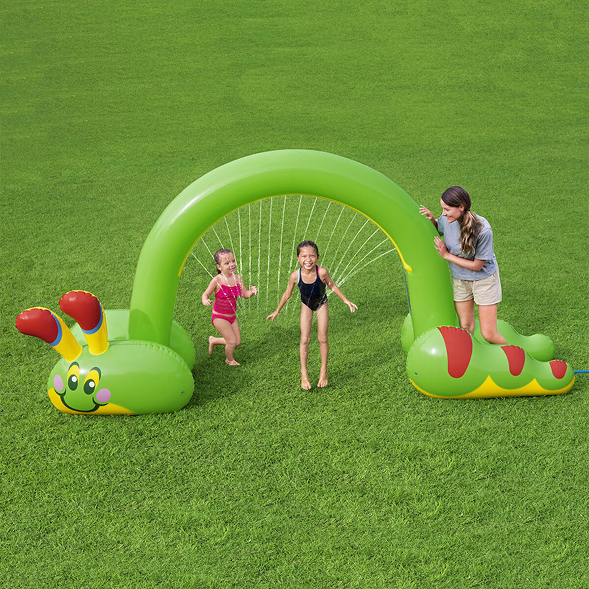 Bestway Jumbo Uppblåsbart Sprinkler Mask 338x110x188 cm +2 År Trädgård 52398 finns hos Aktivcamping