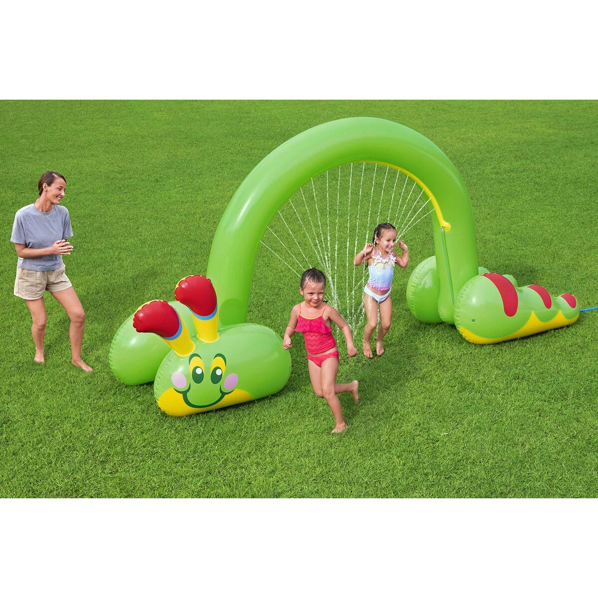 Bestway Jumbo Uppblåsbart Sprinkler Mask 338x110x188 cm +2 År Trädgård 52398 finns hos Aktivcamping