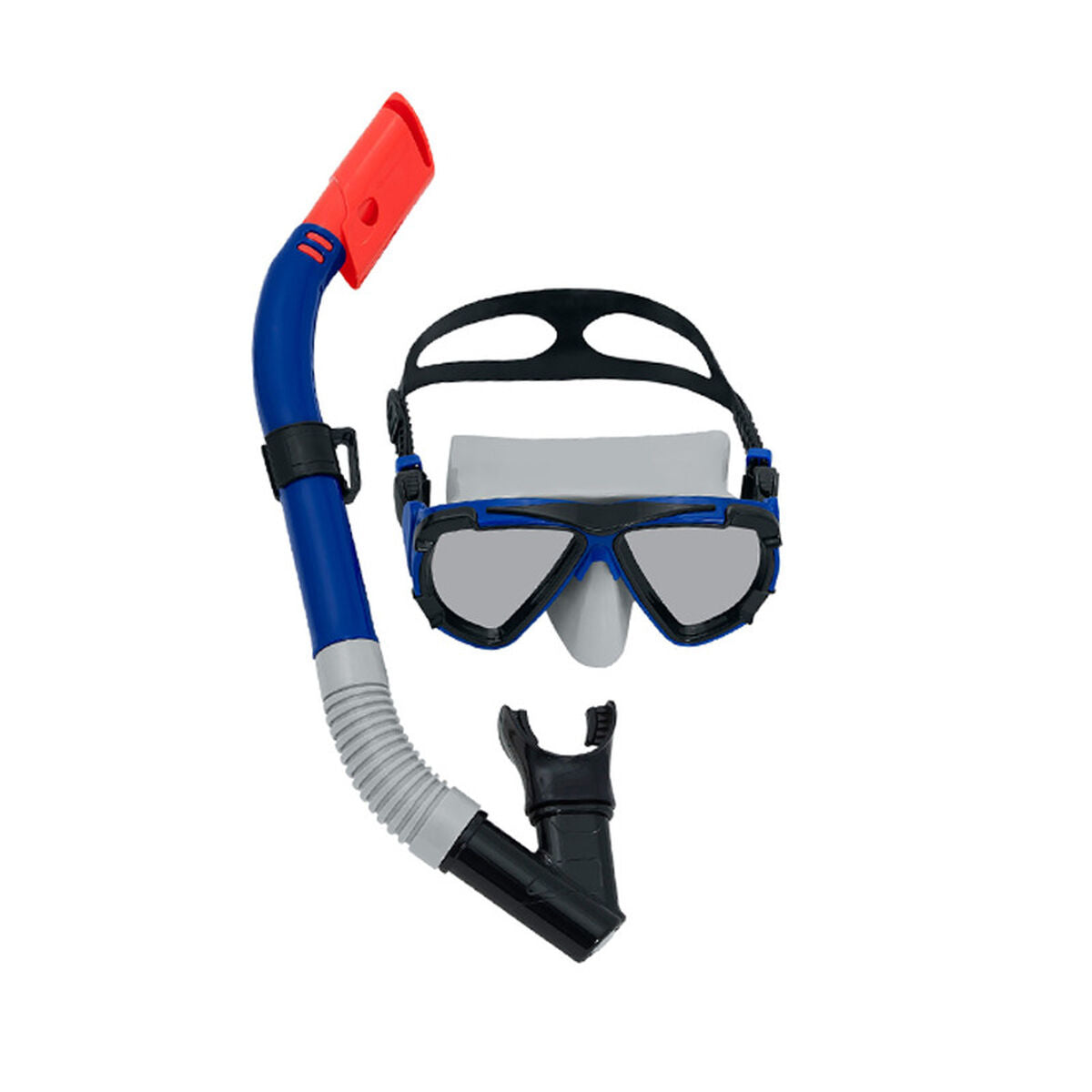 Bestway Junior Mask och Tube Set Anatomisk Rem Blandad Färg +7 År Strand och Pool 24035 finns hos Aktivcamping