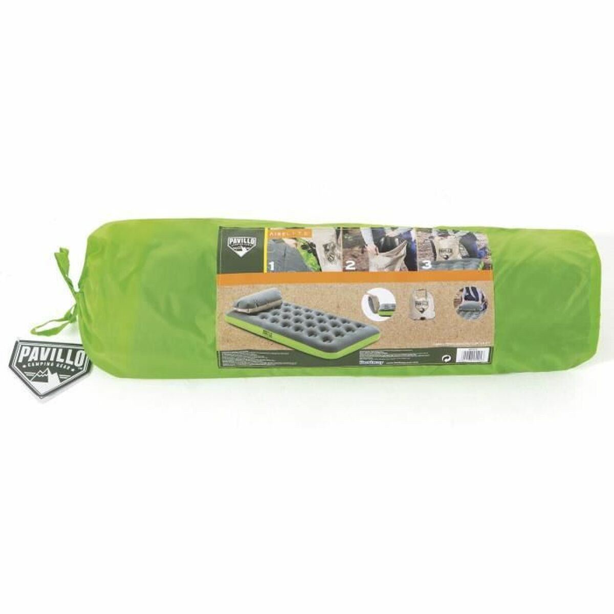 Bestway Junior Säng Enkel Roll & Relax 188x99x22 cm Hopfällbar och Camping 67619 finns hos Aktivcamping
