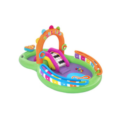 Bestway Lekbassäng Uppblåsbar Musikalisk Lekpark 295x190x137 cm +2 Års Trädgård 53117 finns hos Aktivcamping