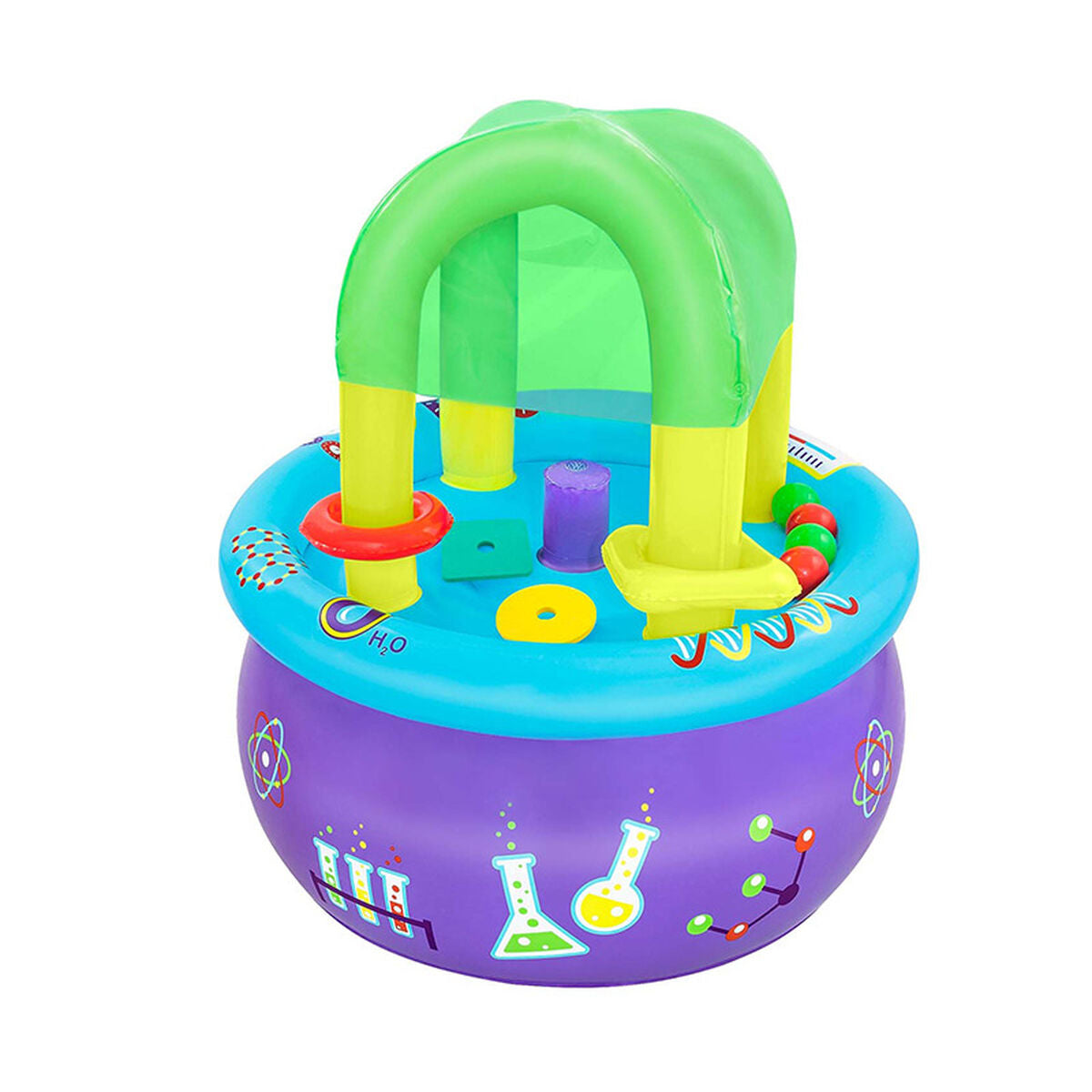 Bestway Lärtabell Spel Uppblåsbar 76x76x88 cm +18 Månader Inomhus och Trädgård 52573 - finns hos Aktivcamping