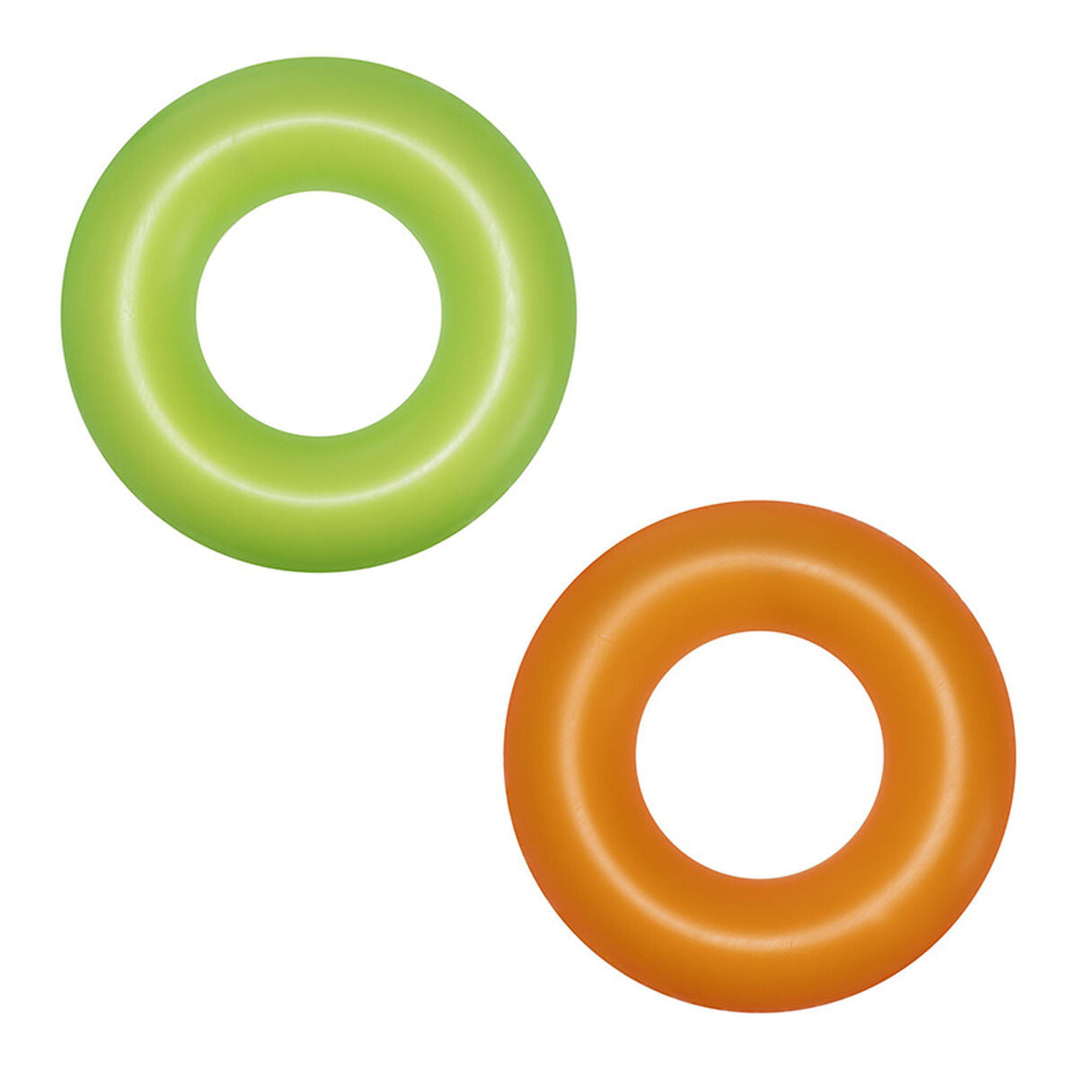 Bestway Luftmadrass Glatt Neonfärg Sorterad D91 cm +10 År Strand och Pool 36025 finns hos Aktivcamping