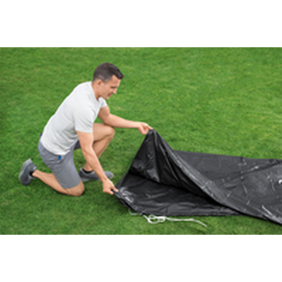 Bestway Pool Cover PVC D427 cm Trädgård 58248 - finns hos Aktivcamping