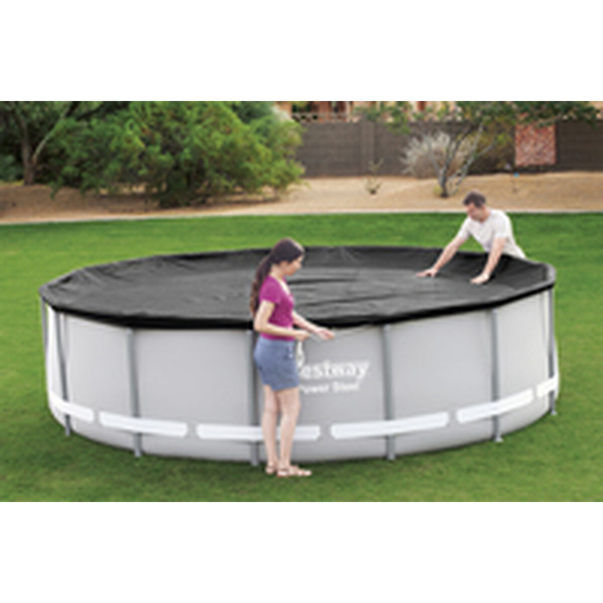 Bestway Pool Cover PVC D427 cm Trädgård 58248 - finns hos Aktivcamping