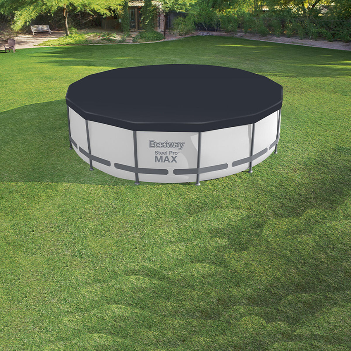 Bestway Pool Cover PVC D457 cm Trädgård 58038 finns hos Aktivcamping