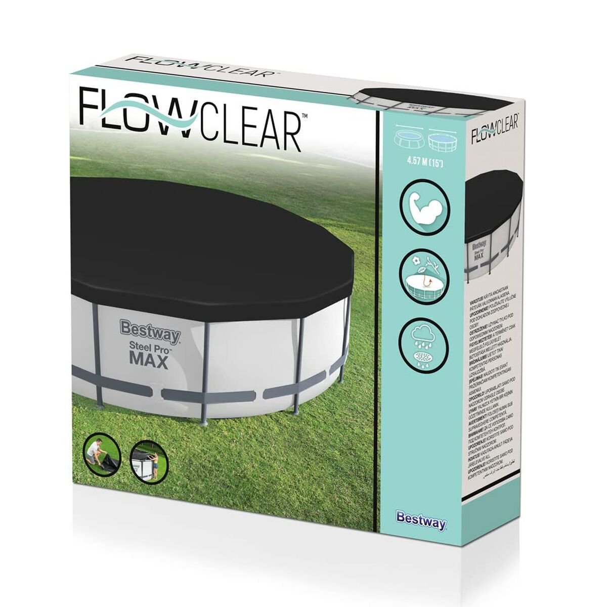 Bestway Pool Cover PVC D457 cm Trädgård 58038 finns hos Aktivcamping