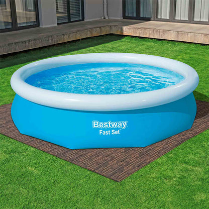 Bestway Pool Golv Skum Trästil Retractable 12 Stycken 50x50 cm Trädgård 58712 finns hos Aktivcamping