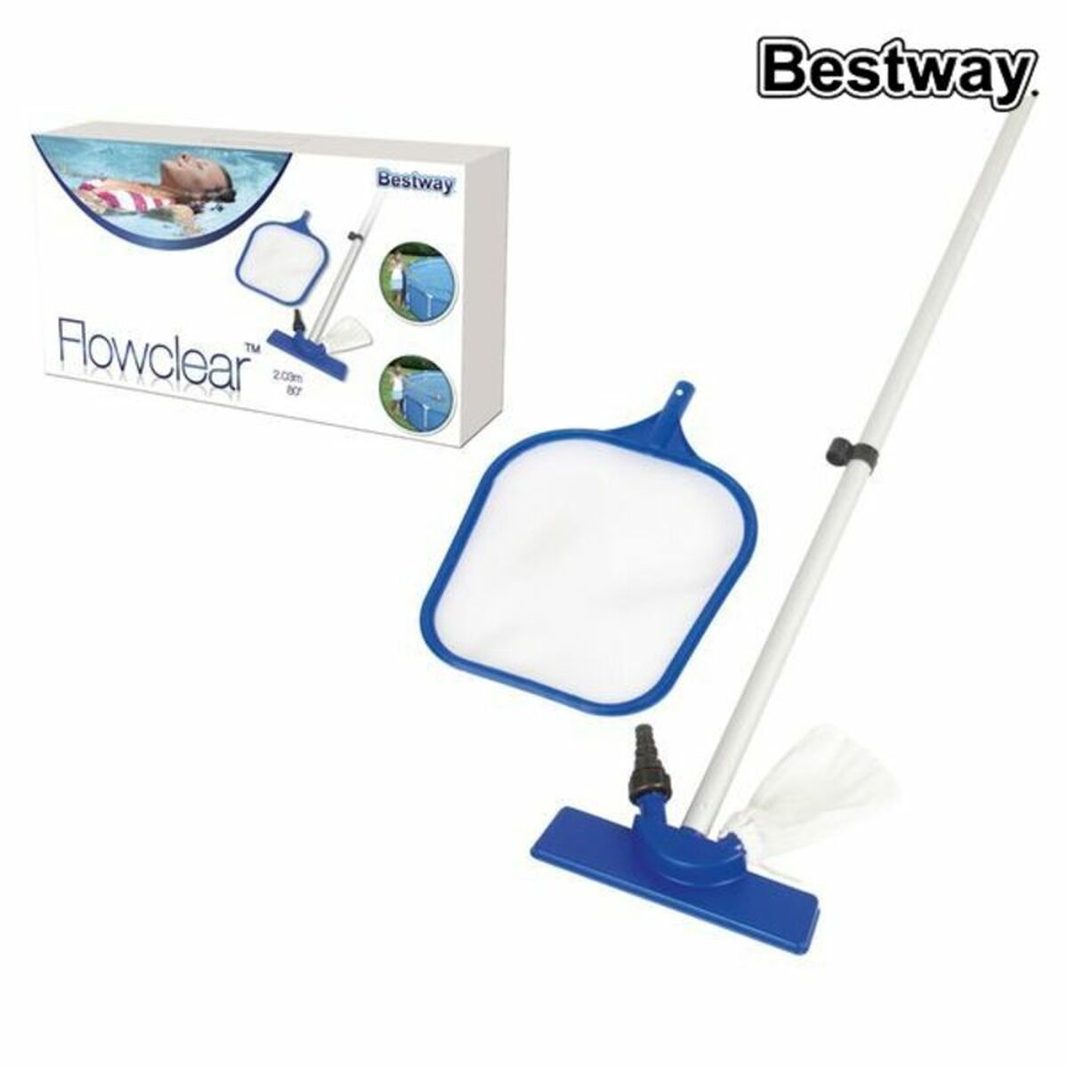 Bestway Pool Underhållsset Stav 167 cm Trädgård 58013 finns hos Aktivcamping