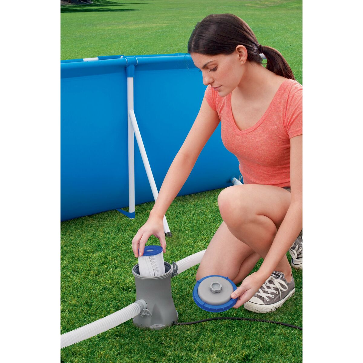 Bestway Poolrenare 1249 liter/timme Trädgård 58381 finns hos Aktivcamping