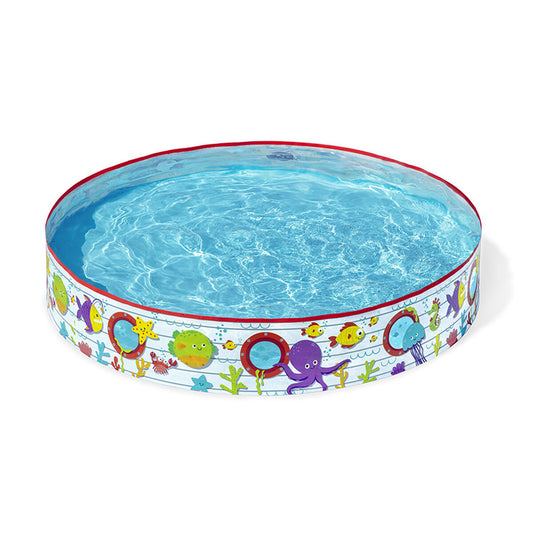 Bestway Rigid Barnpool PVC Fiskar 152x25 cm +2 år Trädgård 55029 finns hos Aktivcamping