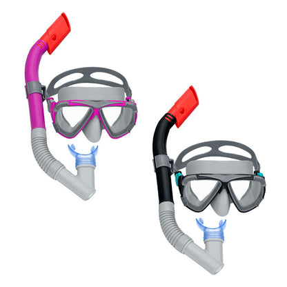 Bestway Set Mask och Rör Barn Anatomiskt Band Blandade Färger +3 År Strand och Pool 24023 finns hos Aktivcamping