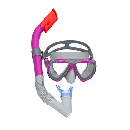 Bestway Set Mask och Rör Barn Anatomiskt Band Blandade Färger +3 År Strand och Pool 24023 finns hos Aktivcamping