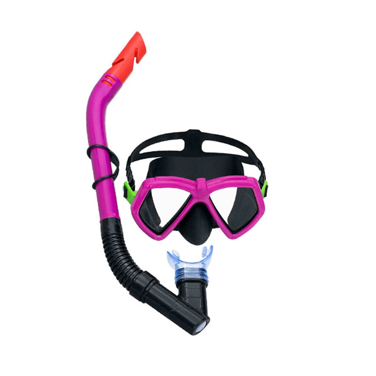 Bestway Set Mask och Tub Vuxen Purge Ventil Blandade Färger +14 År Beach och Pool 24068 finns hos Aktivcamping
