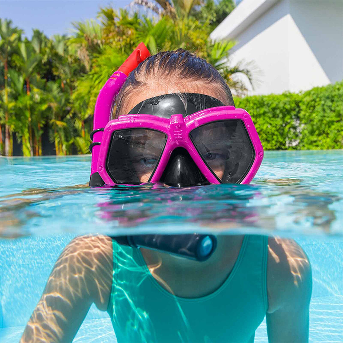 Bestway Set Mask och Tub Vuxen Purge Ventil Blandade Färger +14 År Beach och Pool 24068 finns hos Aktivcamping