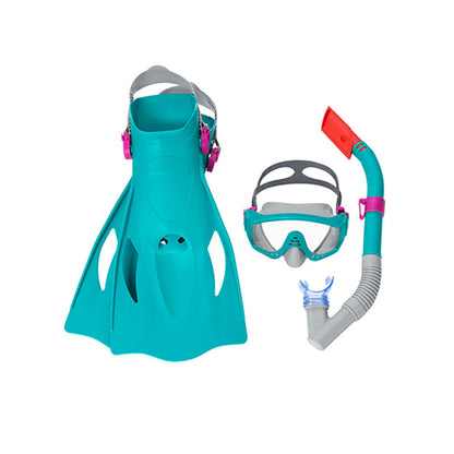 Bestway Set Mask och Tube Adult Anatomisk Rem Blandad Färg +14 År Strand och Pool 24071 finns hos Aktivcamping