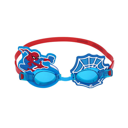 Bestway Spiderman Simglasögon för barn Silikonrem +3 år Strand och Pool 98022 finns hos Aktivcamping
