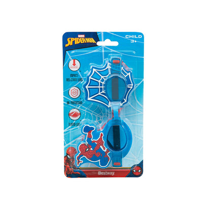 Bestway Spiderman Simglasögon för barn Silikonrem +3 år Strand och Pool 98022 finns hos Aktivcamping