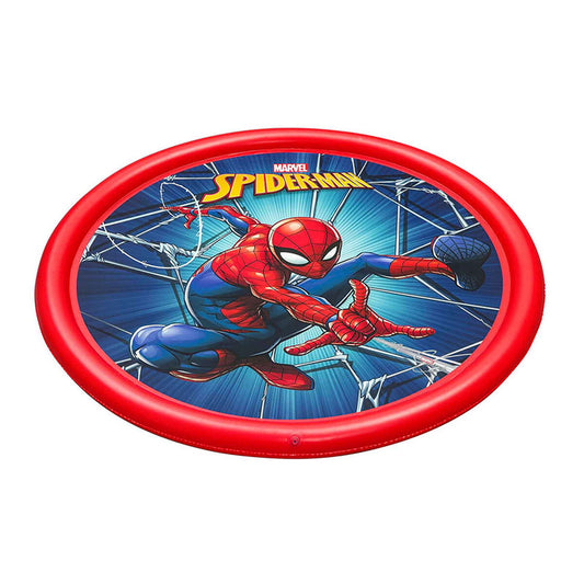Bestway Spiderman Uppblåsbar Pool med Sprinkler D165 cm +2 År Trädgård 98792 finns hos Aktivcamping