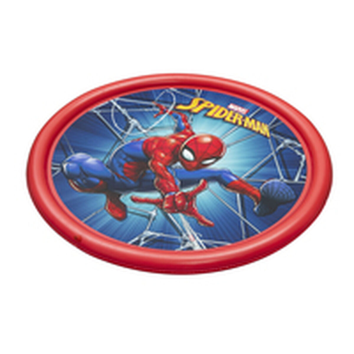 Bestway Spiderman Uppblåsbar Pool med Sprinkler D165 cm +2 År Trädgård 98792 finns hos Aktivcamping