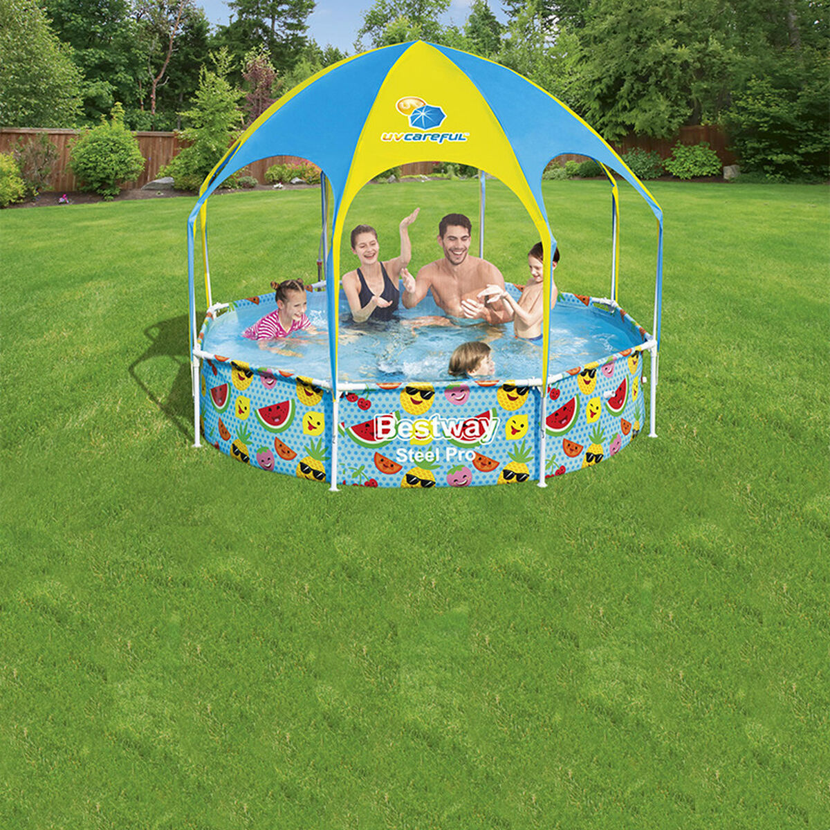 Bestway Steel Pool 244x51 cm finns hos Aktivcamping