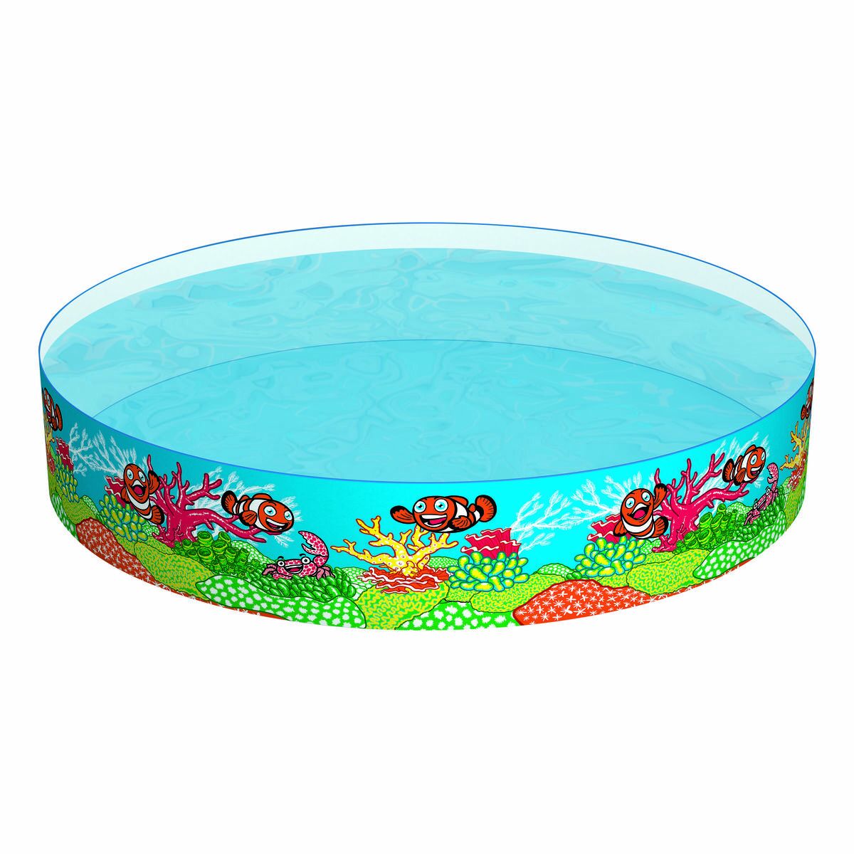 Bestway Trädgårdspool i hård PVC för barn Marina 183x38 cm +2 år 55030 finns hos Aktivcamping