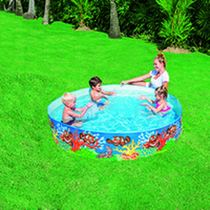 Bestway Trädgårdspool i hård PVC för barn Marina 183x38 cm +2 år 55030 finns hos Aktivcamping