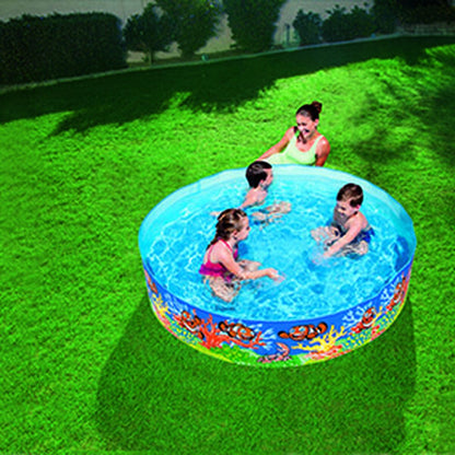 Bestway Trädgårdspool i hård PVC för barn Marina 183x38 cm +2 år 55030 finns hos Aktivcamping