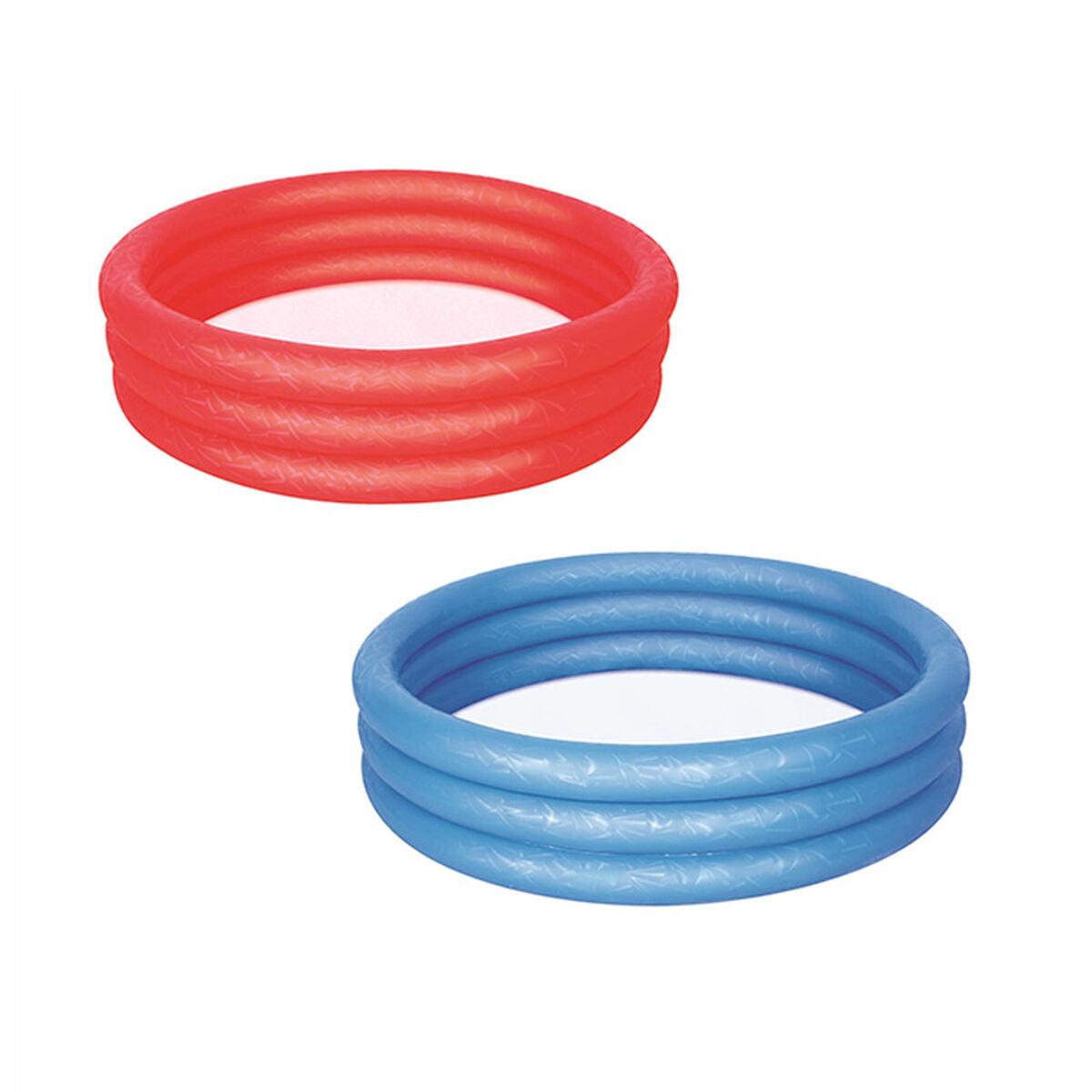 Bestway Uppblåsbar Barnpool 3 Ringar Eco Färg Mix 102x25 cm +2 År Trädgård 51024 - finns hos Aktivcamping