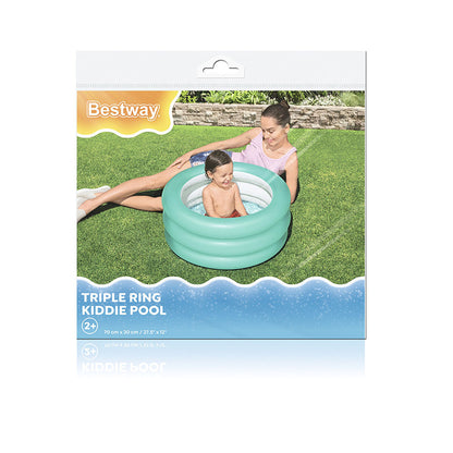 Bestway Uppblåsbar Barnpool 3 Ringar Mixade Färger 70x30 cm +2 År Trädgård 51033 finns hos Aktivcamping
