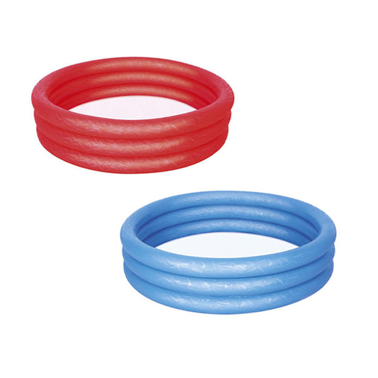 Bestway Uppblåsbar Barnpool 3 Ringer Eco Färg Blandad 122x25 cm +2 År Trädgård 51025 finns hos Aktivcamping