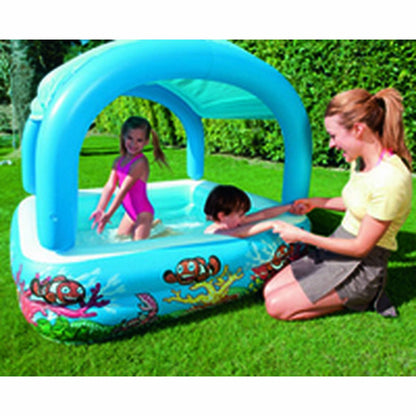 Bestway Uppblåsbar Barnpool Avtagbart Tak 140x140x114 cm +2 År Trädgård 52192 finns hos Aktivcamping