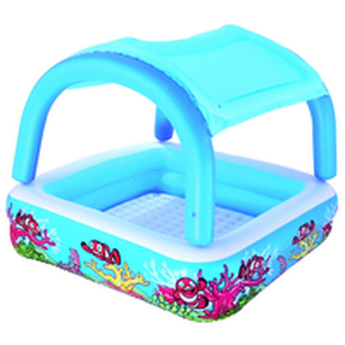 Bestway Uppblåsbar Barnpool Avtagbart Tak 140x140x114 cm +2 År Trädgård 52192 finns hos Aktivcamping