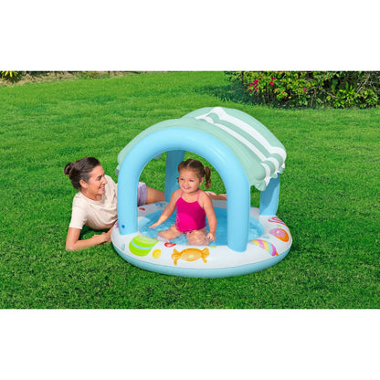 Bestway Uppblåsbar Barnpool Glasskiosk Ring 104x84 cm +2 År Trädgård 52638 finns hos Aktivcamping