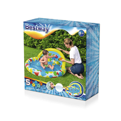 Bestway Uppblåsbar Barnpool Lärande 120x117x46 cm +4 månader Trädgård 52378 finns hos Aktivcamping