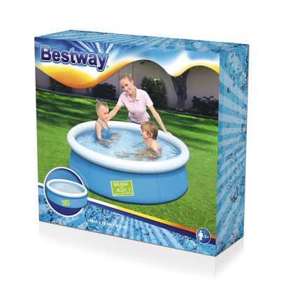 Bestway Uppblåsbar Barnpool Ring 152x38 cm +2 År Trädgård 57241 finns hos Aktivcamping