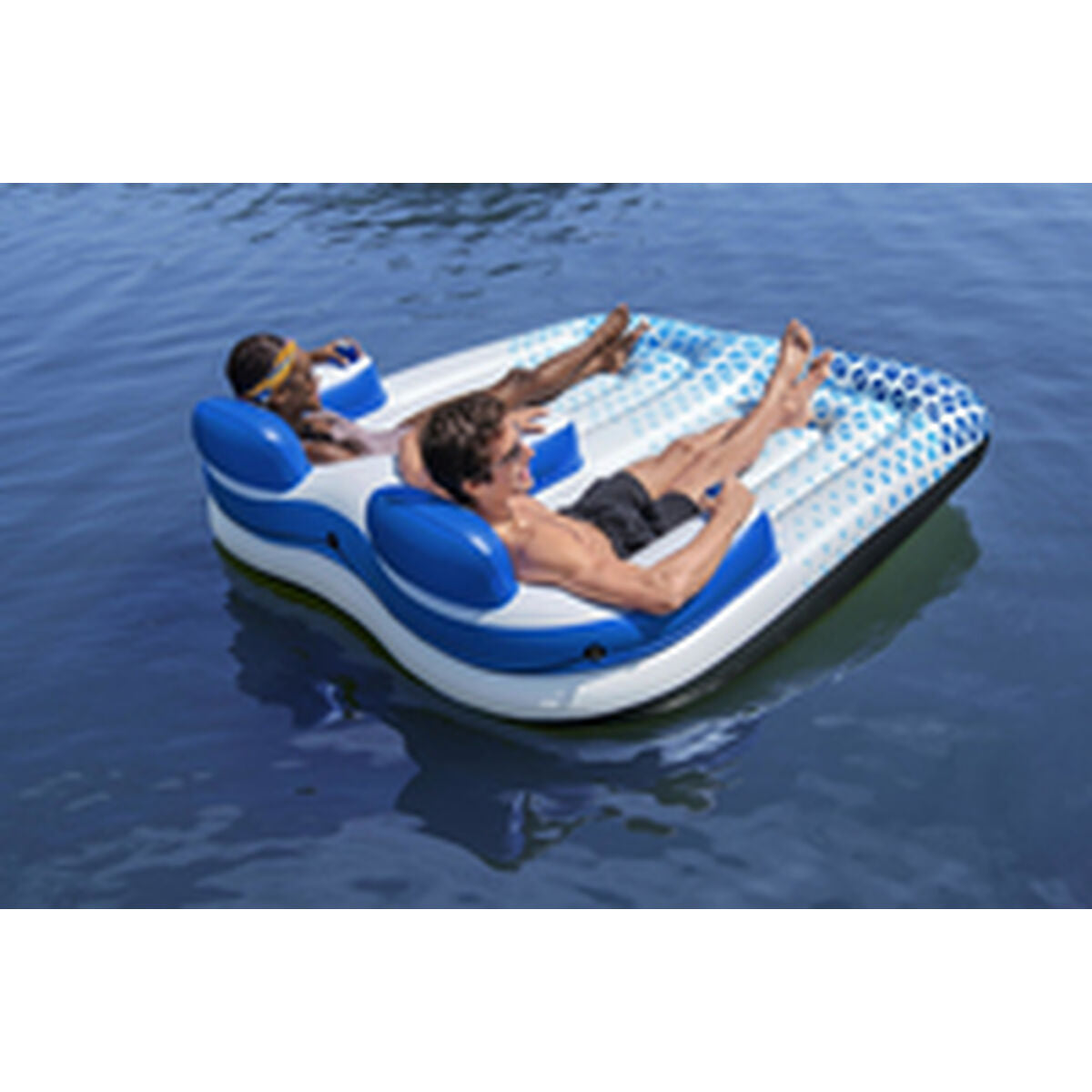 Bestway Uppblåsbar Dubbel Solstol Hydro-Force 196x193 cm Strand och Pool 43534 finns hos Aktivcamping