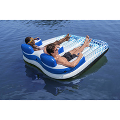 Bestway Uppblåsbar Dubbel Solstol Hydro-Force 196x193 cm Strand och Pool 43534 finns hos Aktivcamping