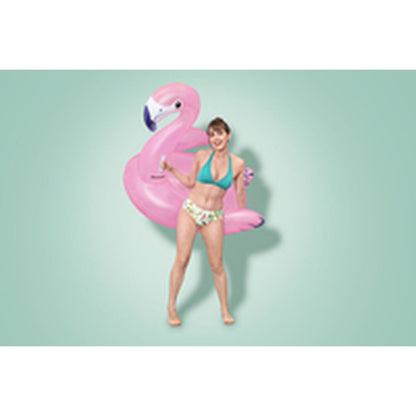 Bestway Uppblåsbar Figur Flamingo med Handtag 153x143 cm Strand och Pool 41475 finns hos Aktivcamping