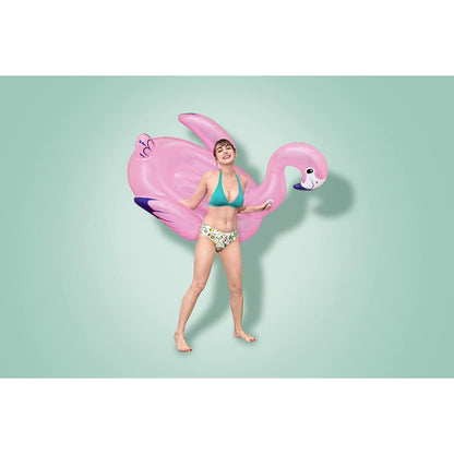 Bestway Uppblåsbar Figur Flamingo med Handtag 153x143 cm Strand och Pool 41475 finns hos Aktivcamping