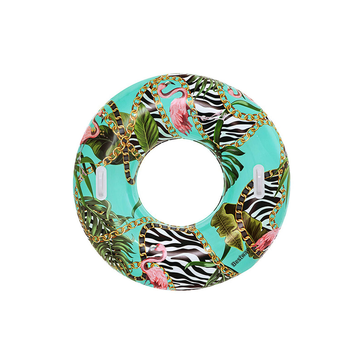 Bestway Uppblåsbar Flytring med Handtag Fantasia Floral D114 cm finns hos Aktivcamping