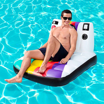 Bestway Uppblåsbar Fotosessionsstol 127x102 cm Strand och Pool 43656 finns hos Aktivcamping