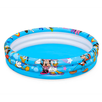Bestway Uppblåsbar Pool Disney Mickey & Friends 122x25 cm +2 År Trädgård 91007 finns hos Aktivcamping