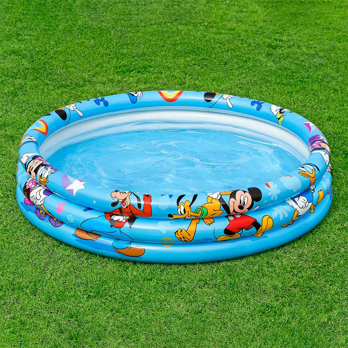 Bestway Uppblåsbar Pool Disney Mickey & Friends 122x25 cm +2 År Trädgård 91007 finns hos Aktivcamping