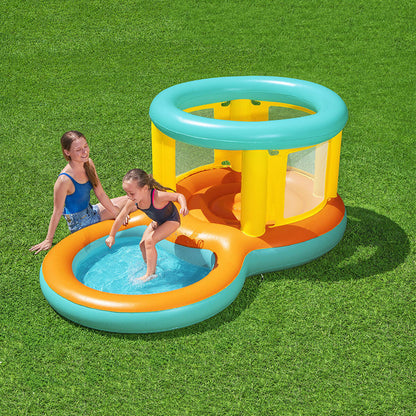 Bestway Uppblåsbar Pool Lekplats Hopper 239x142x102 cm +3 till 6 År Trädgård 52385 finns hos Aktivcamping