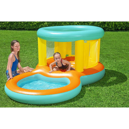 Bestway Uppblåsbar Pool Lekplats Hopper 239x142x102 cm +3 till 6 År Trädgård 52385 finns hos Aktivcamping