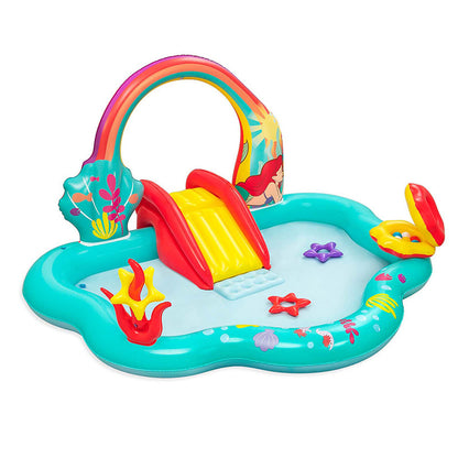 Bestway Uppblåsbar Pool Leksakspark Disney Sjöjungfrun 221x193x117cm +2 År Trädgård 91097 finns hos Aktivcamping